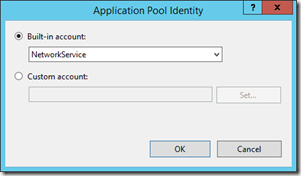 default-app-pool-identity